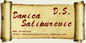Danica Šalipurević vizit kartica